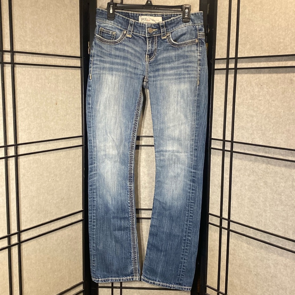 BKE denim Payton size 28 L beautiful indigo wash!